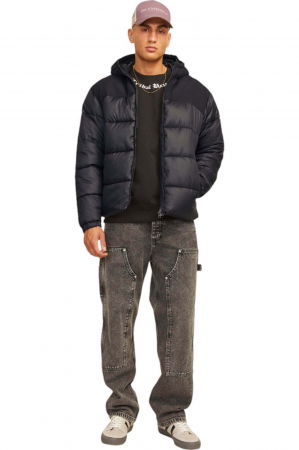 Geaca JACK &JONES Moon Hood - 12256882-Black [5]
