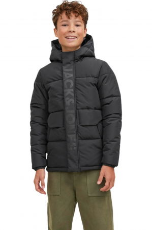 COPII - Geaca JACK &JONES Speed Puffer JNR - 12246122-Black
