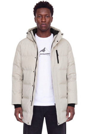 NOUTĂŢI - Geaca JACK &JONES Trace Alpha Long Puffer - 12299864-Dove