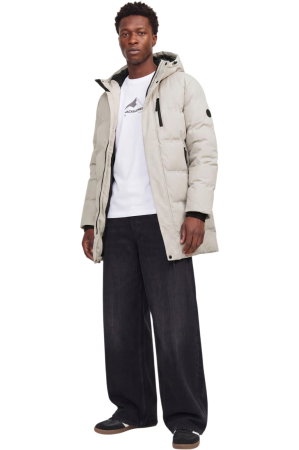 Geaca JACK &JONES Trace Alpha Long Puffer - 12299864-Dove [4]
