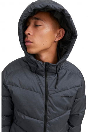 Geaca JACK &JONES Vesterboro Puffer - 12238849-Dark Grey [3]