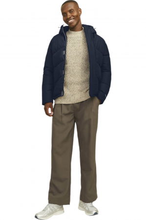 Geaca JACK &JONES World Puffer - 12259850-Navy Blazer [6]