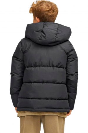 Geaca JACK &JONES World Puffer JNR - 12260052-Asphalt [1]