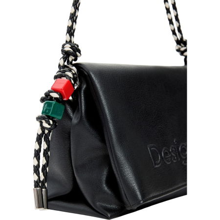 Geanta Desigual Bag_Half Logo Venecia 4.0 Black - 26SAXP61-2000 [2]