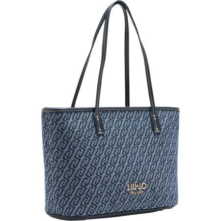 ACCESORII - Geanta Liu Jo Jacquard denim - AA6071-T379A-94024