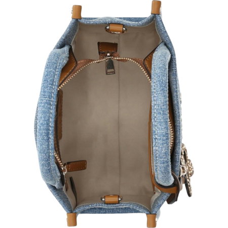 Geanta Liu Jo Jacquard light denim - AA6192-T377A-74015 [2]