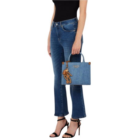 Geanta Liu Jo Jacquard light denim - AA6192-T377A-74015 [3]