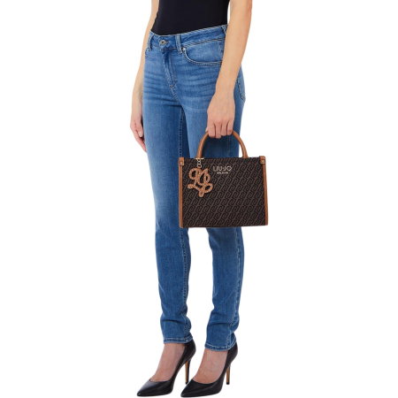 Geanta Liu Jo Small Jacquard - AF6192-T378A-00533 [4]