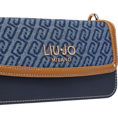 Geanta Liu Jo Small jacquard denim crossbody - AA6073-T379A-94024 [1]