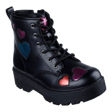 Ghete Skechers Gravlen Hi - Metallic Heart - 303409L-BLK [3]