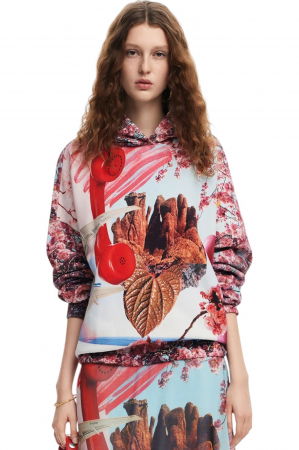 FEMEI - Hanorac Desigual Surral Blossom Christian Lacroix - 24WWSK27-9019