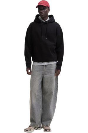 Hanorac JACK &JONES Ace Sweat Hood Noos - 12300662-Black [4]