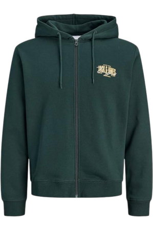 BĂRBAŢI - Hanorac JACK &JONES Aero Sweat Zip - 12298494-Scarab