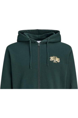 Hanorac JACK &JONES Aero Sweat Zip - 12298494-Scarab [2]