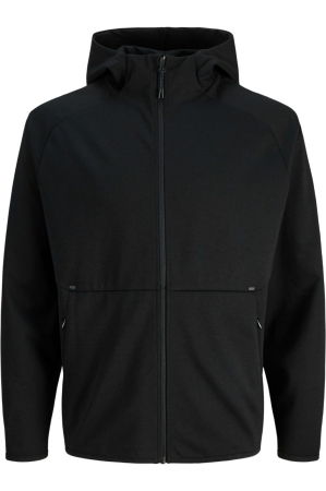 HANORACE - Hanorac JACK &JONES Base Sweat Zip Hood PLS - 12289680-Black