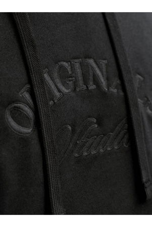 Hanorac JACK &JONES Bleeker Branding Hood PLS - 12287057-Black [1]