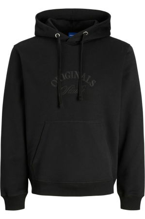 REDUCERI - Hanorac JACK &JONES Bleeker Branding Hood PLS - 12287057-Black