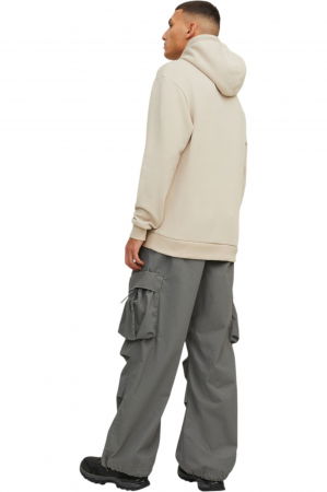 Hanorac JACK &JONES Bradley Hood PO - 12249340-Moonbeam [1]