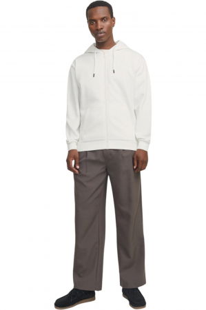 Hanorac JACK &JONES Bradley Hood Zip - 12249342-Cloud Dancer [5]