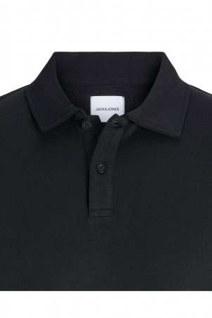 Bluza JACK &JONES Bradley Sweat Polo - 12278586-Black [1]