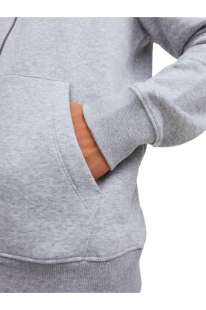Hanorac JACK &JONES Bradley Sweat Zip Hood - 12249342-Light Grey Melange [3]