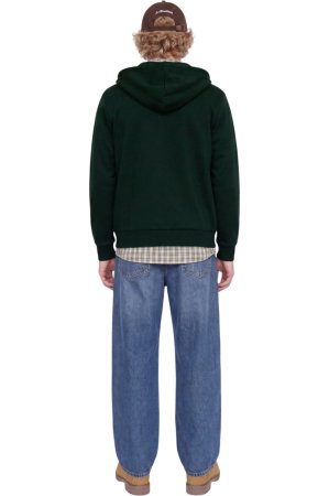 Hanorac JACK &JONES Bradley Sweat Zip Hood - 12249342-Scarab [1]