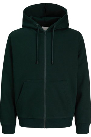 Hanorac JACK &JONES Bradley Sweat Zip Hood - 12249342-Scarab [2]
