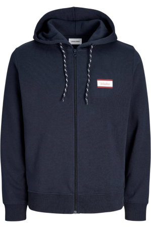 BĂRBAŢI - Hanorac JACK &JONES Buster Sweat Zip Hood Bts - 12298627-Navy Blazer