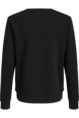 Bluza JACK &JONES Cole Print Sweat Crew JNR - 12289925-Black [1]