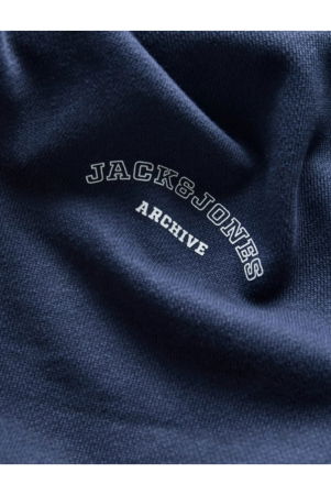 Hanorac JACK &JONES College Logo Zip Hood PLS - 12289689-Navy Blazer [3]