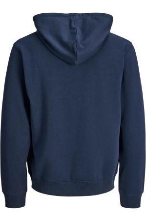 Hanorac JACK &JONES College Logo Zip Hood PLS - 12289689-Navy Blazer [1]