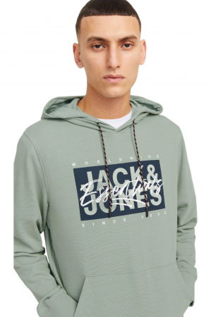 Hanorac JACK &JONES Colton PO - 12268440-Iceberg Green [3]