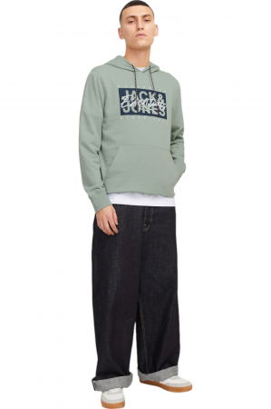 Hanorac JACK &JONES Colton PO - 12268440-Iceberg Green [4]