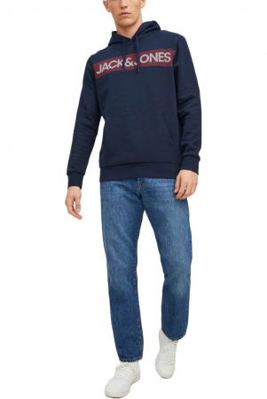 Hanorac JACK &JONES Corp Logo - 12152840-Navy Blazer Play-3 [5]