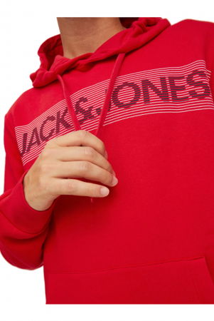 Hanorac JACK &JONES Corp Logo - 12152840-True Red Play-3 [2]