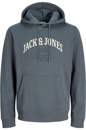 Hanorac JACK &JONES Denver Logo Sweat Hood - 12298730-Turbulence [2]