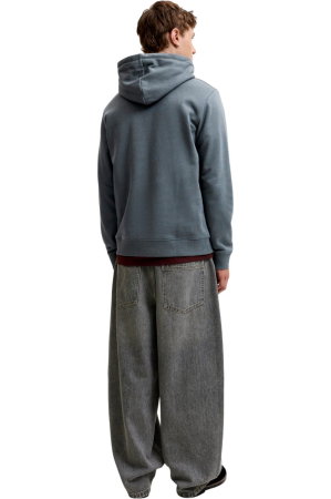 Hanorac JACK &JONES Denver Logo Sweat Hood - 12298730-Turbulence [1]