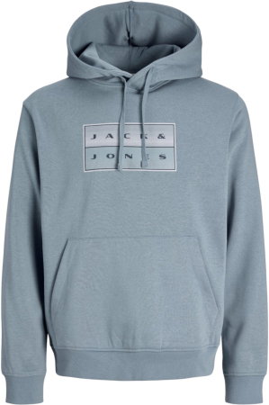Hanorac JACK &JONES Fusion Box Sweat Hood - 12300984-Blue Mirage [3]