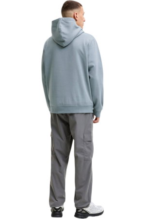 Hanorac JACK &JONES Fusion Box Sweat Hood - 12300984-Blue Mirage [1]