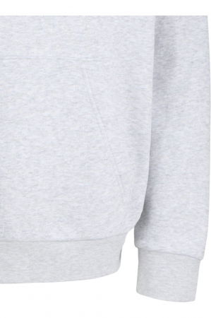 Hanorac JACK &JONES Fusion Branding Hood - 12284536-White Melange [2]