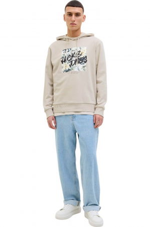 Hanorac JACK &JONES Hawaii Shape - 12269316-Moonbeam [4]