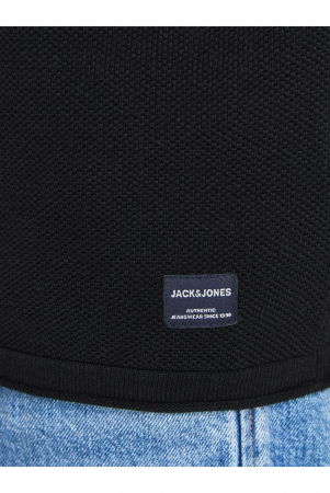 Hanorac JACK &JONES Hill Knit - 12190154-Black [3]