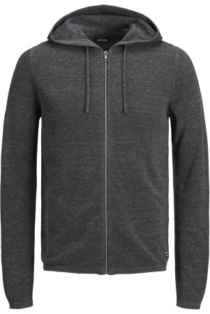 Hanorac JACK &JONES Hill Knit - 12190154-Dark Grey Melange [0]