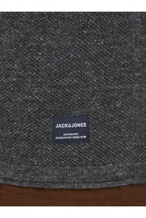 Hanorac JACK &JONES Hill Knit - 12190154-Dark Grey Melange [3]