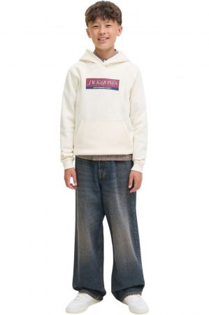 Hanorac JACK &JONES Inwood Block Branding JNR - 12284098-Antique White [4]