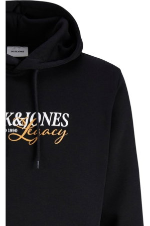 Hanorac JACK &JONES Jade Sweat Hood BF PLS - 12299760-Black [2]