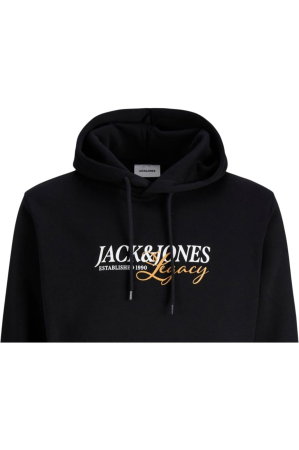 Hanorac JACK &JONES Jade Sweat Hood BF PLS - 12299760-Black [3]