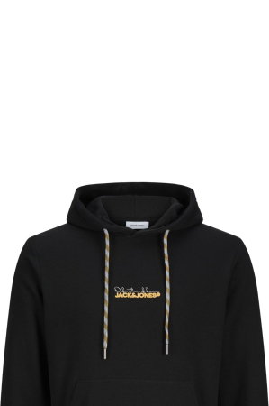 Hanorac JACK &JONES Kendrick Sweat Hood - 12298421-Black [2]
