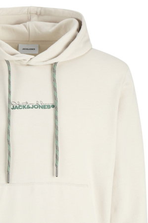 Hanorac JACK &JONES Kendrick Sweat Hood - 12298421-Moonbeam [3]