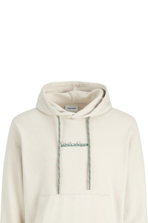 Hanorac JACK &JONES Kendrick Sweat Hood - 12298421-Moonbeam [2]